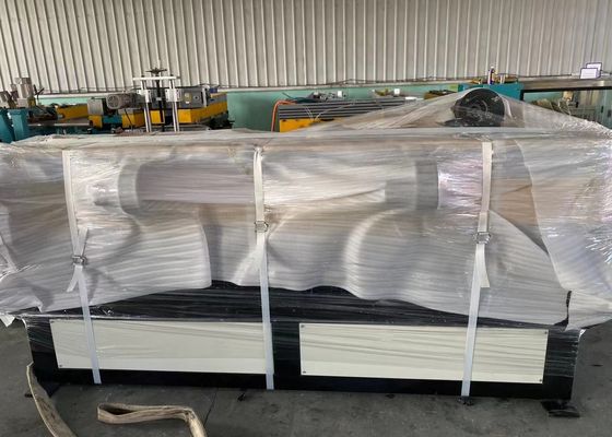 línea de extensión acanalada de un sólo recinto plástica del PVC de 50-110m m control del PLC