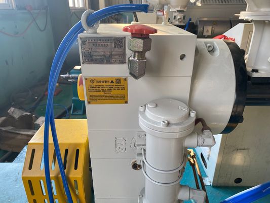 32-110 tubo acanalado de un sólo recinto del HDPE del milímetro PE que hace la línea de la protuberancia de la máquina