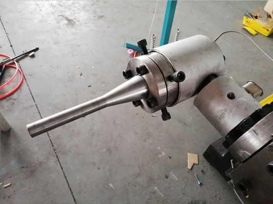 El PVC plástico PE PP acanaló la cadena de producción de la protuberancia del tubo solo tornillo 40kg/H
