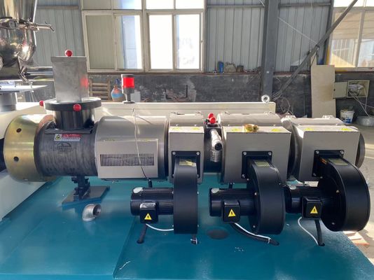 Línea plástica máquina gemela 250kg/Hr cónico de la protuberancia del tubo del PVC del extrusor de tornillo