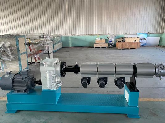 línea acanalada de un sólo recinto de la protuberancia del tubo del PVC del HDPE PE de 16-63m m que hace la máquina