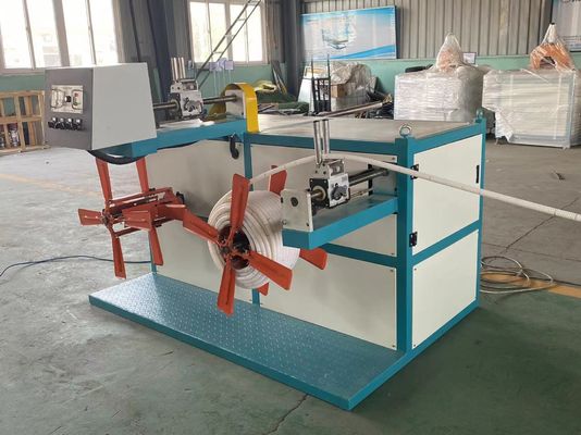 Cadena de producción acanalada de un sólo recinto de la protuberancia del tubo del HDPE de la velocidad rápida