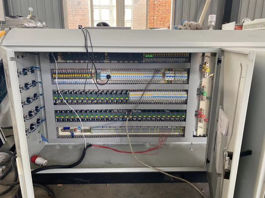 Línea acanalada de un sólo recinto del tubo del PE para hacer la envoltura eléctrica del alambre